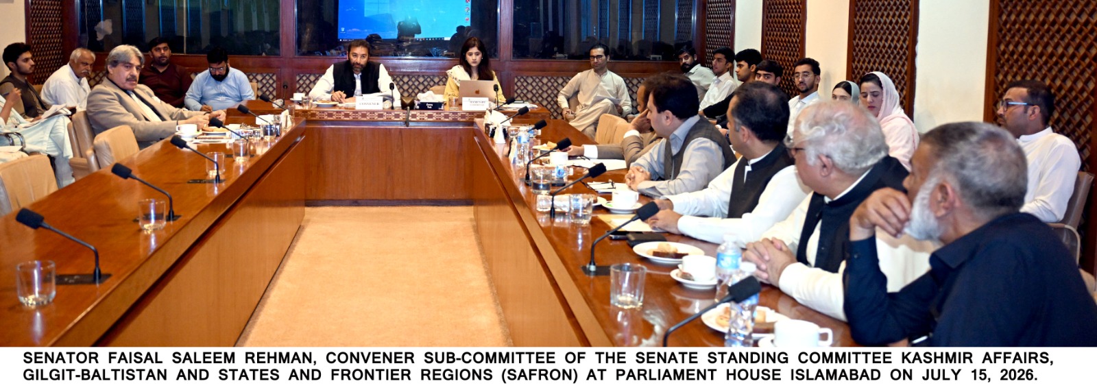 Senate Panel Reviews Forest Management and Illegal Logging in Gilgit-Baltistan