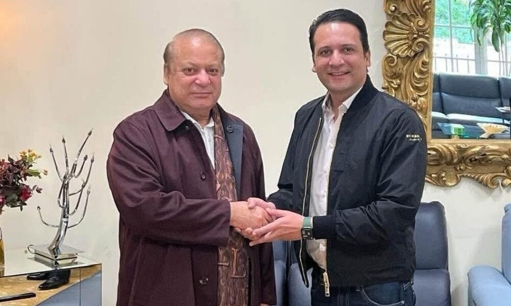 نواز شریف نے مخصوص نشست پر منتخب ہونیوالے بیرسٹر افتخار گیلانی کو وزیر اعظم آزاد کشمیر نامزد کر دیا