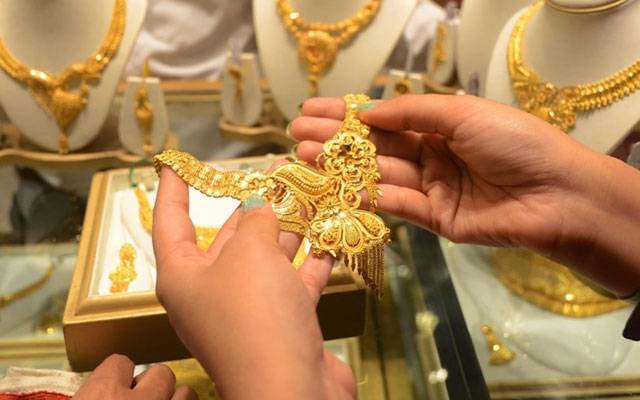 سونے کی قیمت میں مسلسل پانچویں روز بھی بڑی کمی