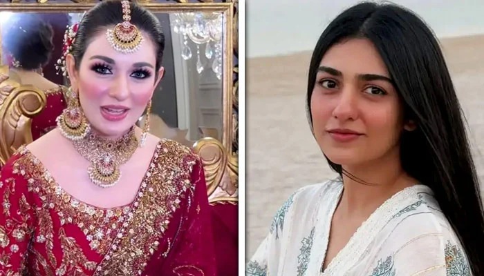 سارہ خان کے برائیڈل میک اوور پر مداحوں کی تنقید