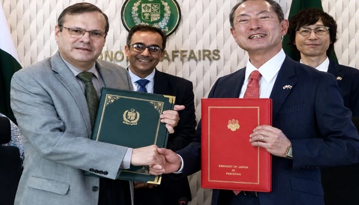 پاکستان اور جاپان کے درمیان 2.2 ملین ڈالر کے معاہدے پر دستخط
