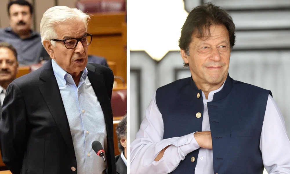 حلفاً کہتا ہوں عمران خان کو کوئی مسئلہ نہیں،خواجہ آصف