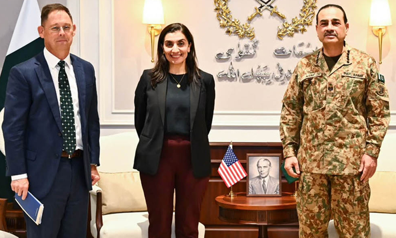فیلڈ مارشل سید عاصم منیر سے امریکی افغان جنگ کمیشن کے وفد کی ملاقات