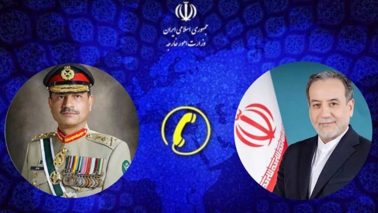 فیلڈ مارشل عاصم منیر سے ایرانی وزیر خارجہ کا رابطہ، علاقائی صورتحال پر غور