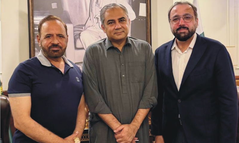 وفاقی وزیر داخلہ سے چوہدری سالک حسین اور ڈاکٹر امجد کی ملاقات،ملکی سیاسی صورتحال پر تبادلہ خیال