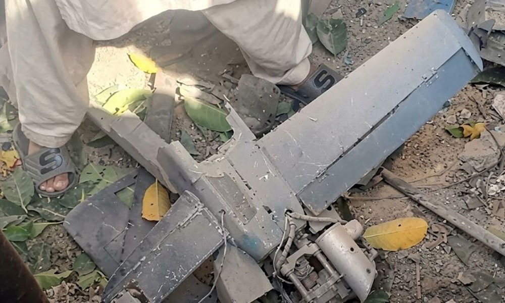 پاکستان کی مسلح افواج نے افغان طالبان کی جانب سے داغے گئے 8 ڈرونز مار گرائے