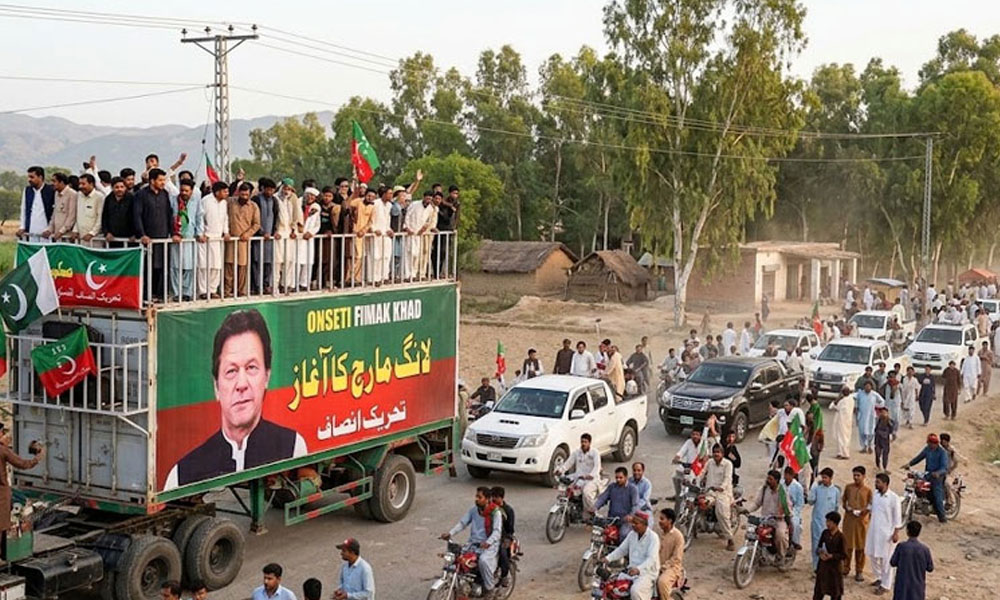 لانگ مارچ کے شیڈول میں پھرتبدیلی آگئی ۔۔۔۔